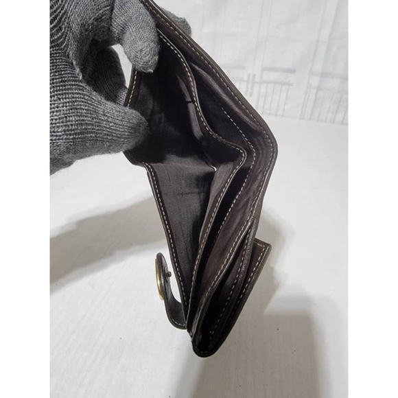 Authentic Gucci GG Supreme Coated Canvas and Leather French Flap Wallet - Picture 14 of 15